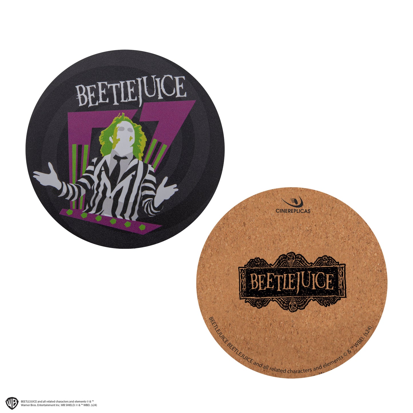 Beetlejuice Coaster Set - 4 Pack