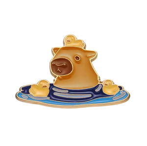 Capybara & Duck Pin