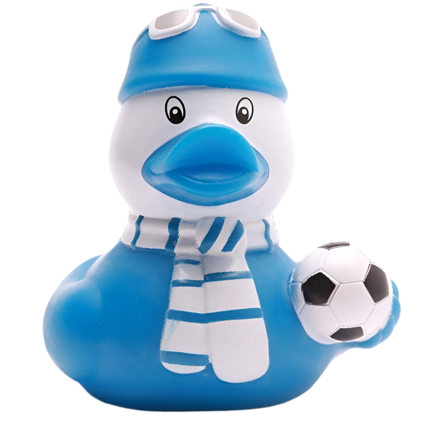 Canard Supporter de Football Bleu