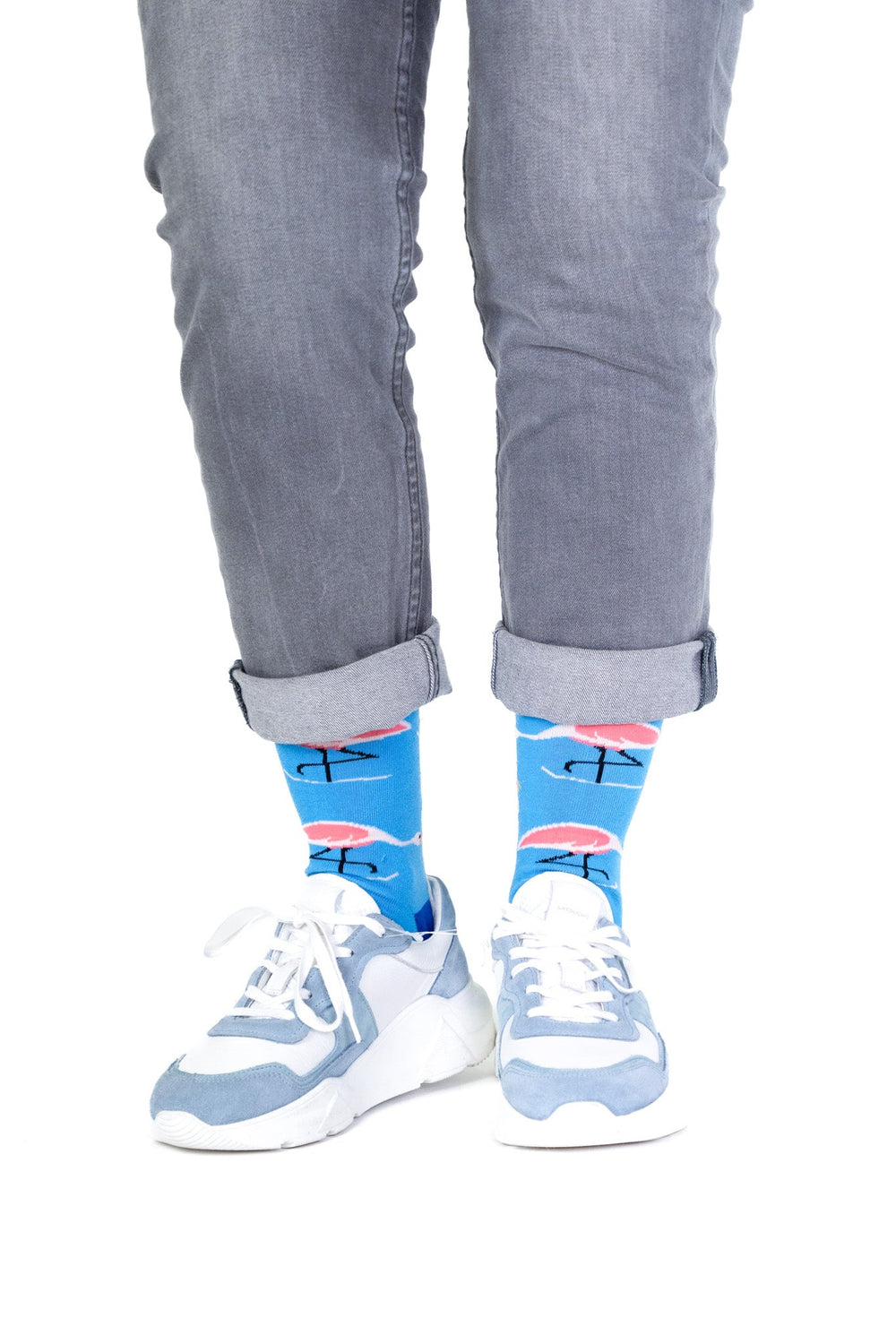 Flamingo Flair Socks