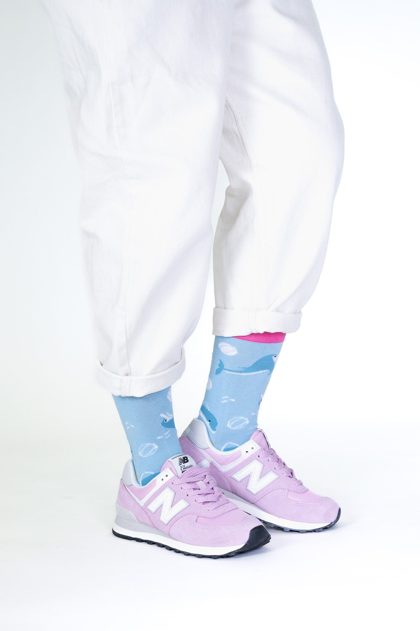 Blue Dolphin Socks