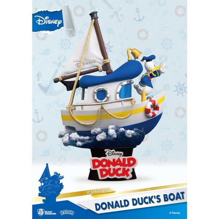 Diorama D-Stage Le Bateau de Donald Duck