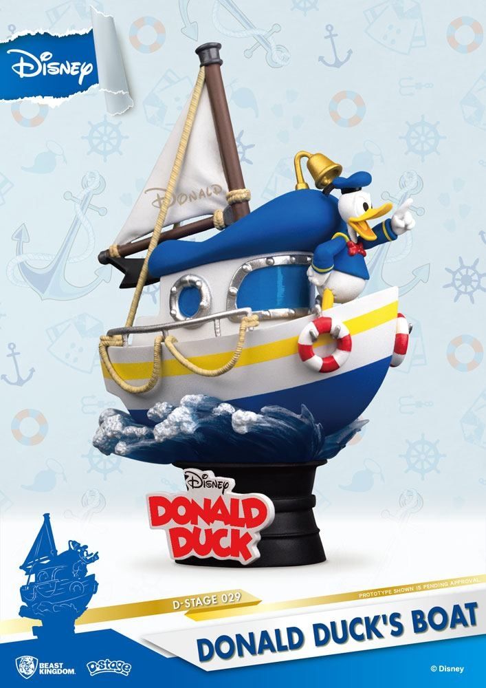 D-Stage Diorama Donald Ducks Boot