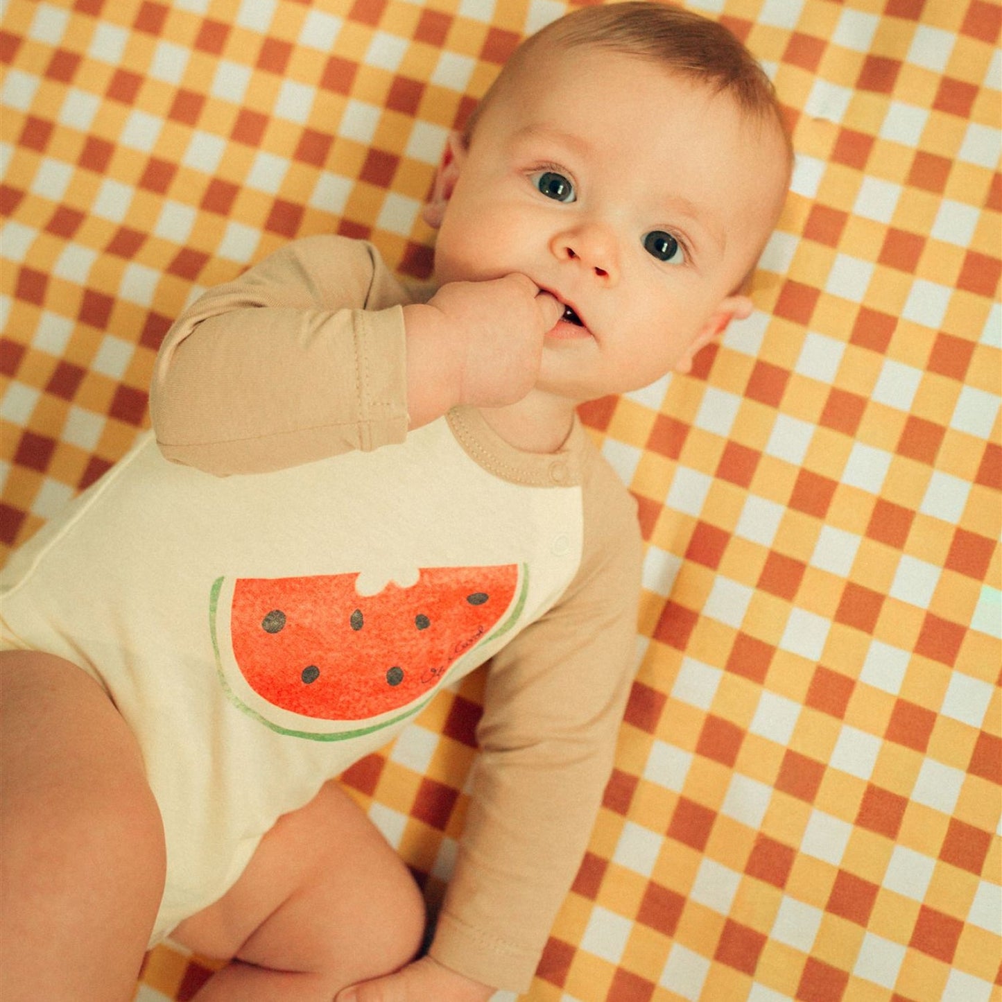 Wally the Watermelon Baby Bodysuit