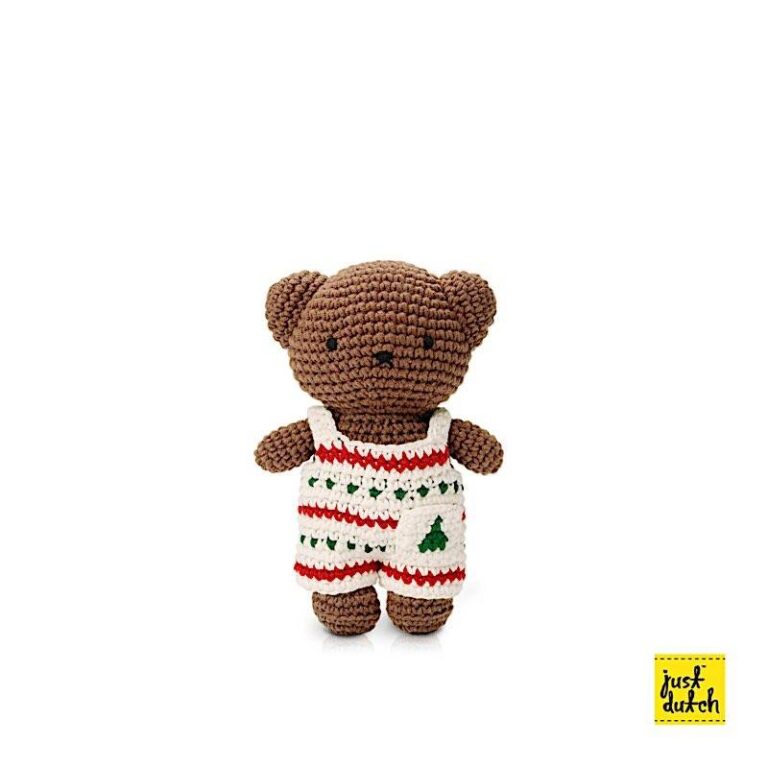 Boris handmade et sa salopette de Noël