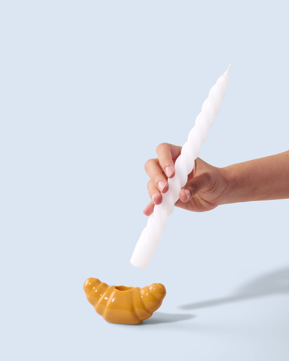 Kaarsenhouder Croissant