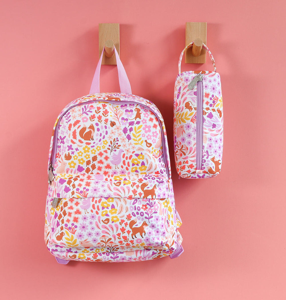 Petit sac à dos enfant - Jardin fleuri