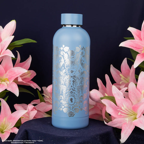 Gourde Signature Isotherme Argenté Bridgerton