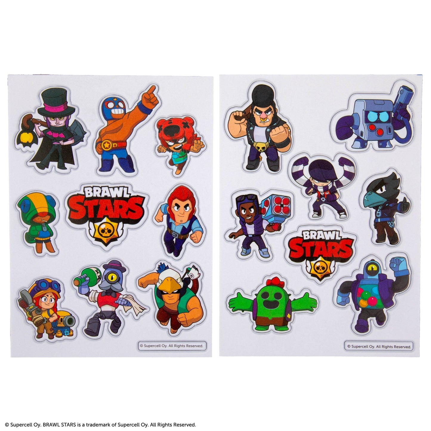Autocollants 3D Brawl Stars