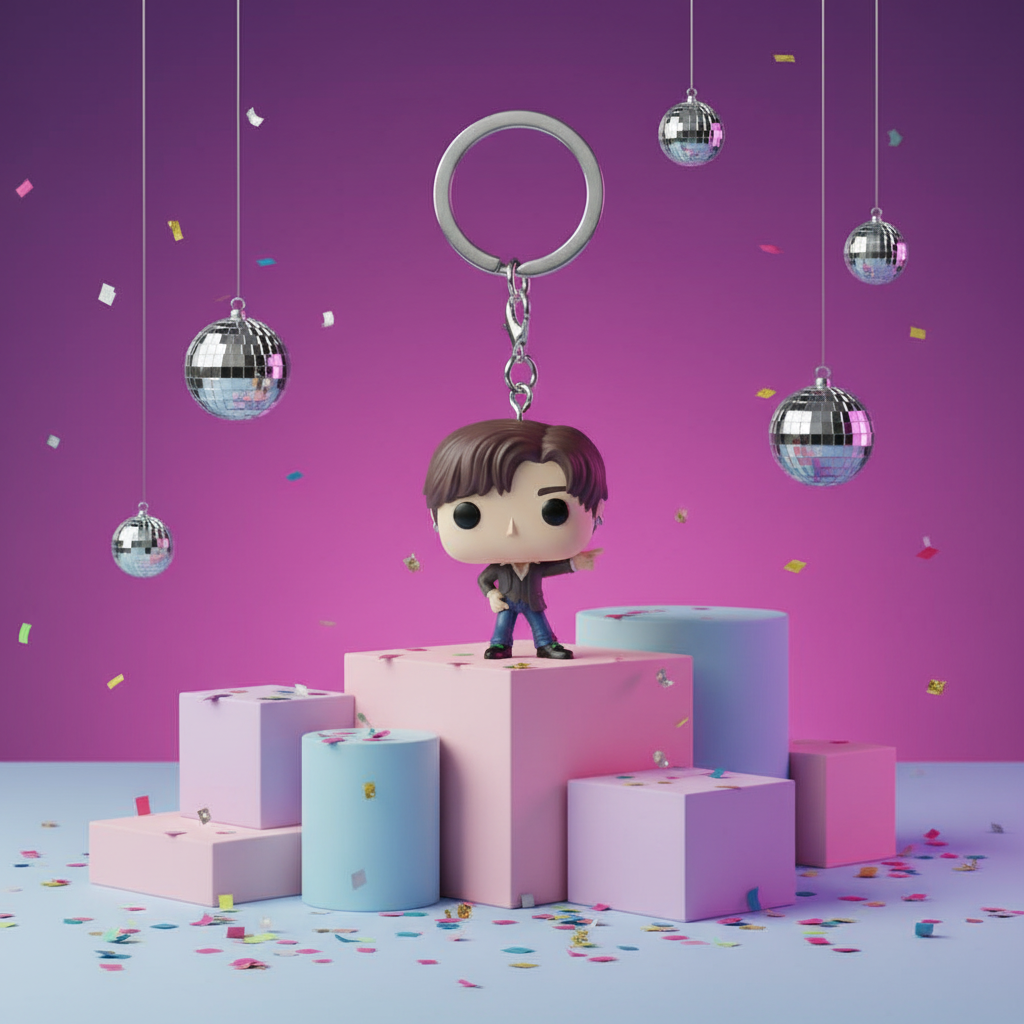 Pop! Sleutelhanger Suga (Dynamite) 