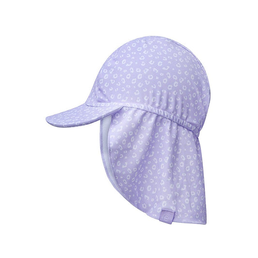 Sun Cap - Lila - Leopard