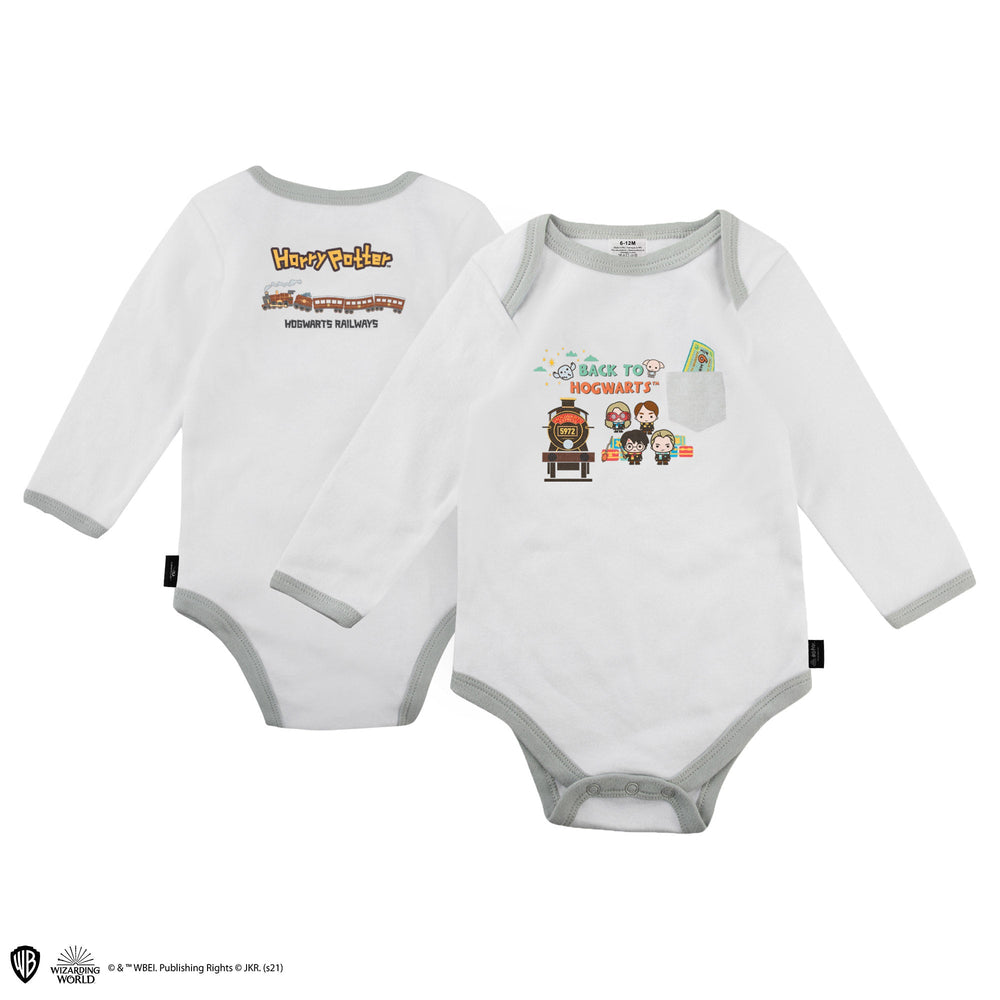 Body pour bébé et son bavoir Poudlard