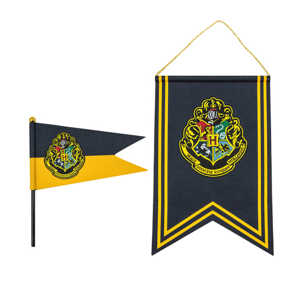 Hogwarts Banner and Flag Set