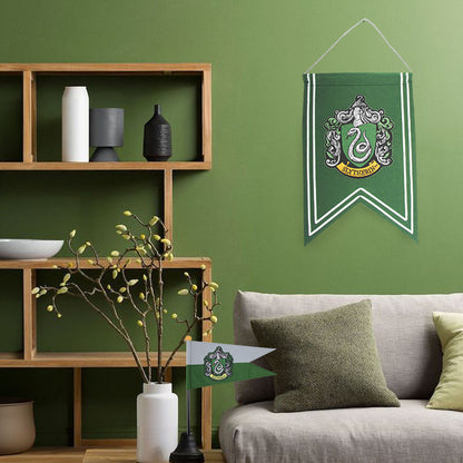 *Set Bannière et Drapeau Serpentard