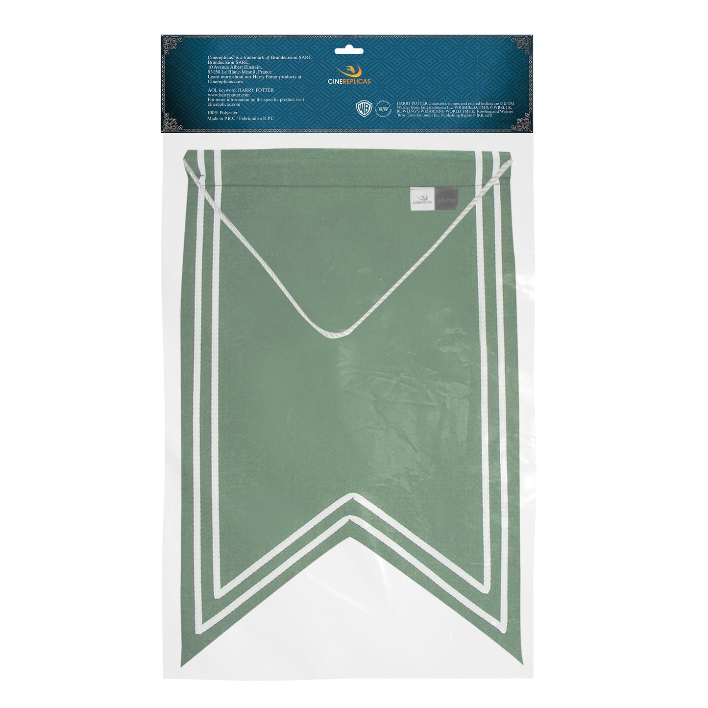 *Set Bannière et Drapeau Serpentard
