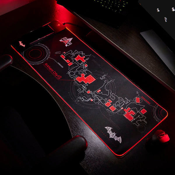 Gigantische speelmat en oplader voor mobiele telefoons - Batman Arkham