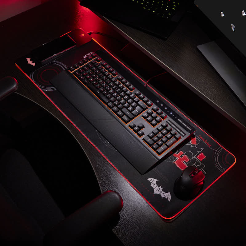 Tapis de Jeu Géant avec Chargeur pour Téléphone - Batman Arkham