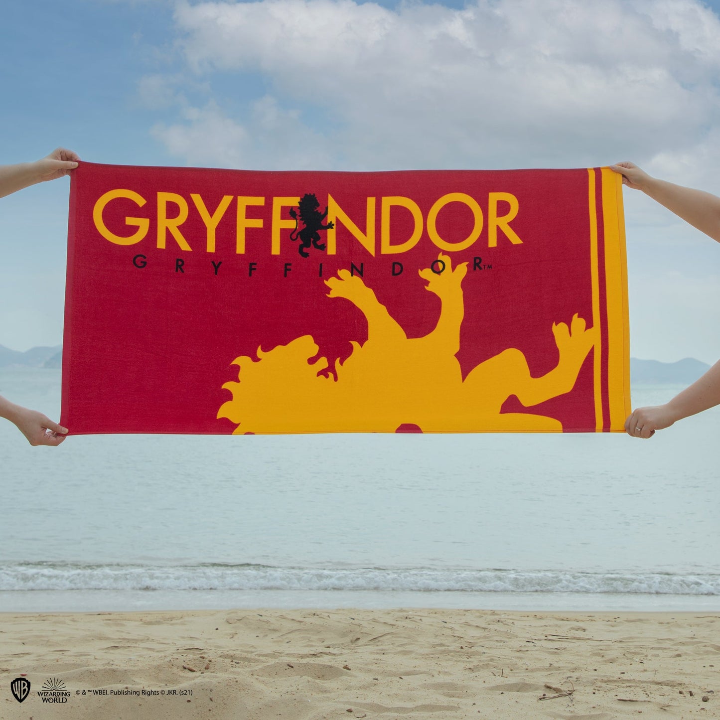 *Serviette de plage Gryffondor