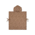 Beach Poncho - Brown - Wild Flower - 50 x 50 cm