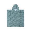 Beach Poncho - Green - Leopard Print - 65 x 65 cm