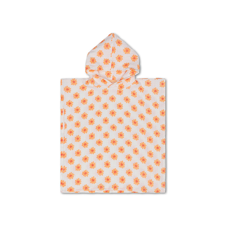 Beach Poncho - Multicolor - Floral Love - 50 x 50 cm