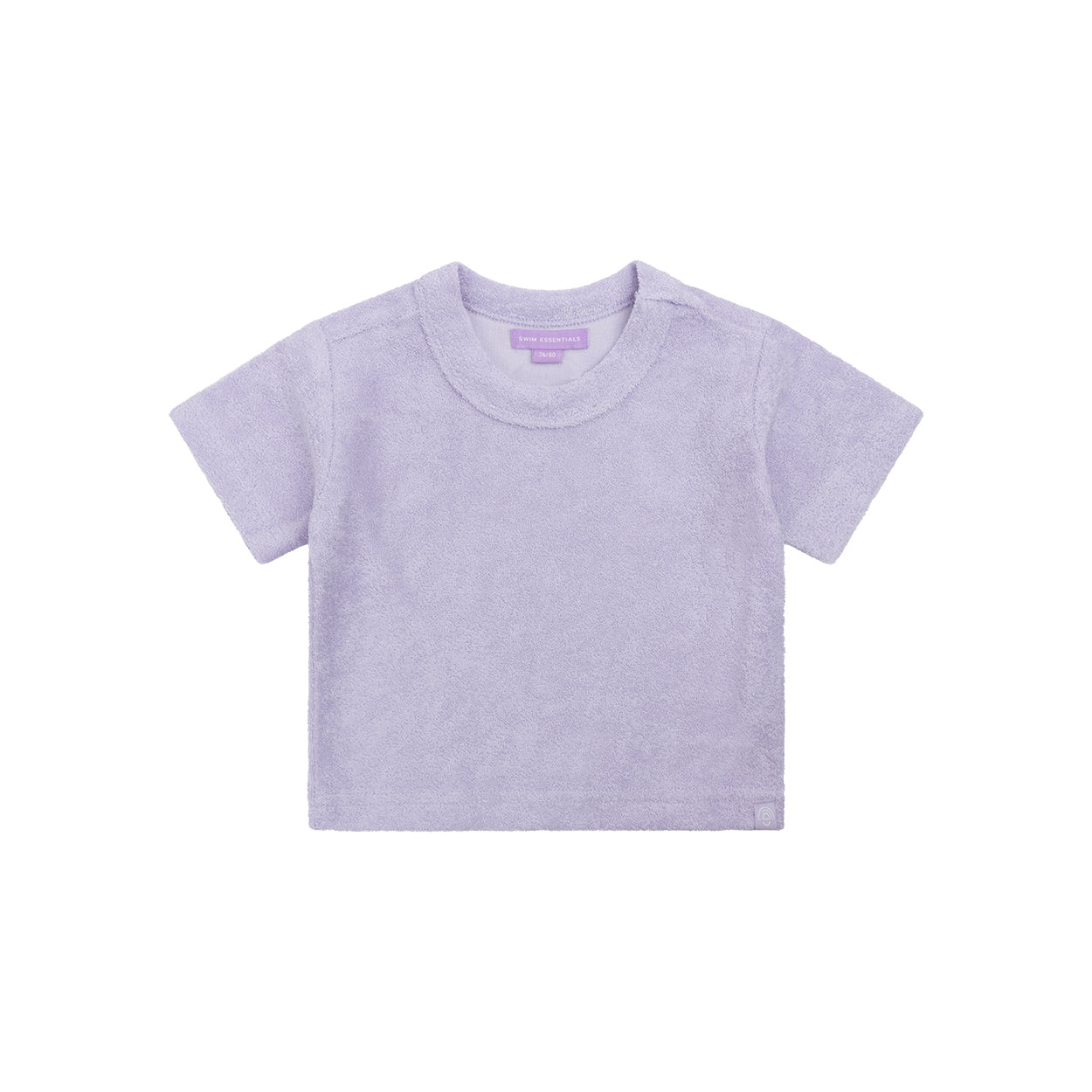 Beach T-Shirt Girls - Terry - Lila