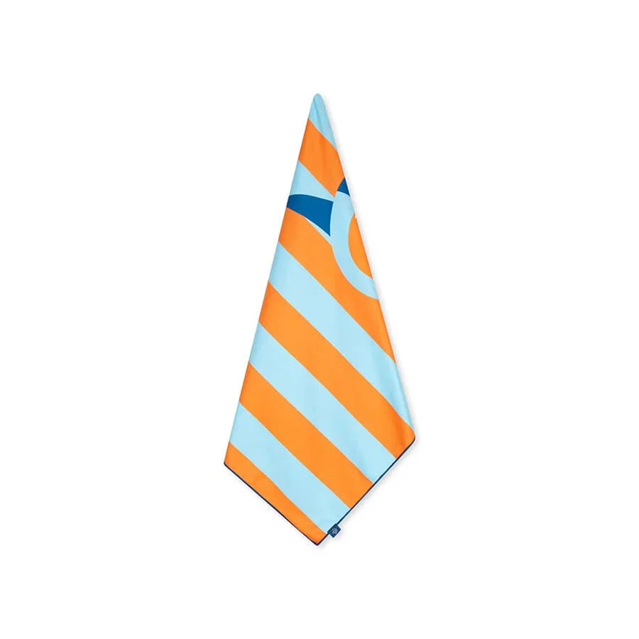 Beach Towel Microfiber - Multicolor - Tropic Shark - 135 x 65 cm