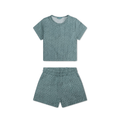 Beachwear Boys - Muslin - Green - Leopard