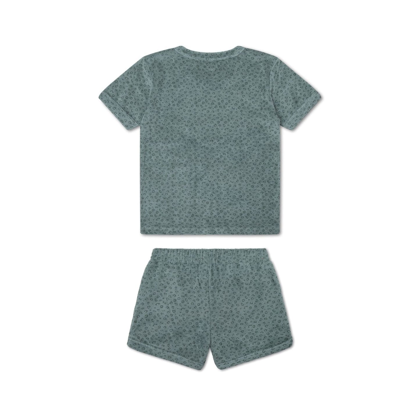Beachwear Boys - Terry - Green - Leopard