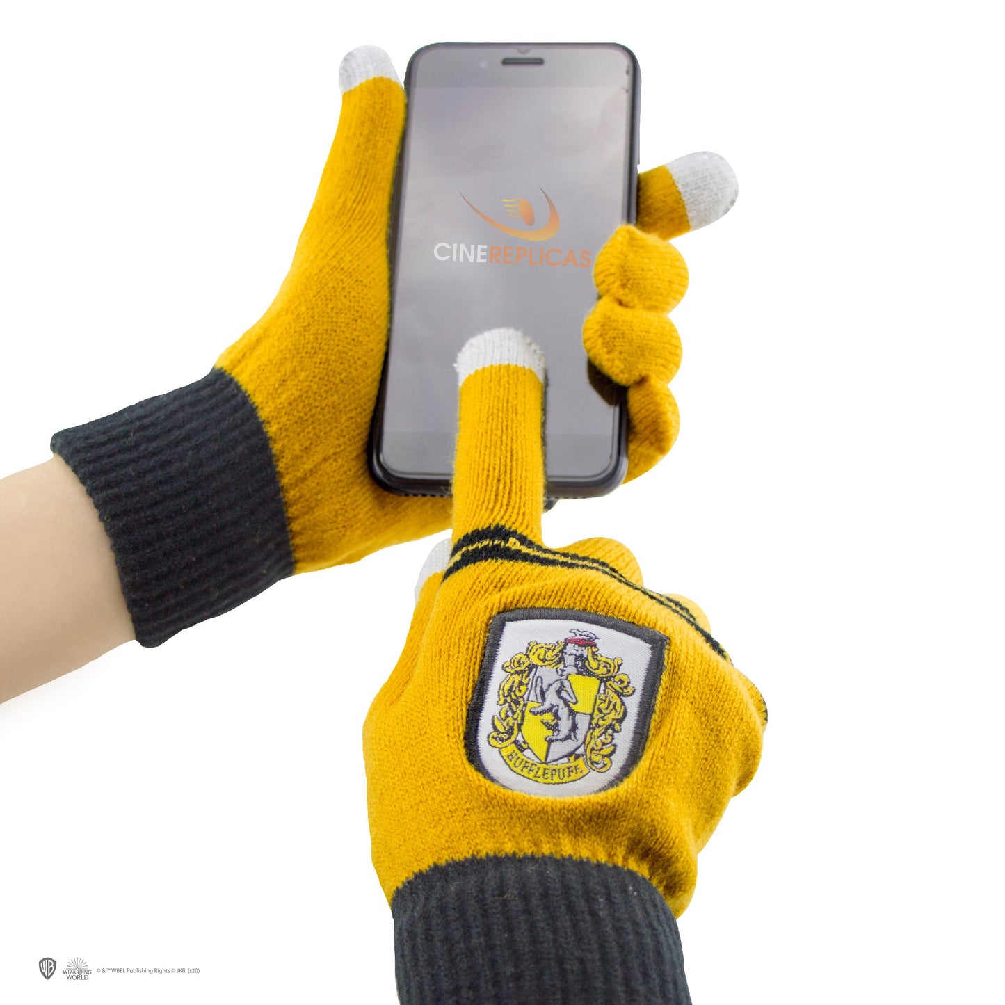 *Hufflepuff Kids' Beanie & Touchscreen Gloves Set