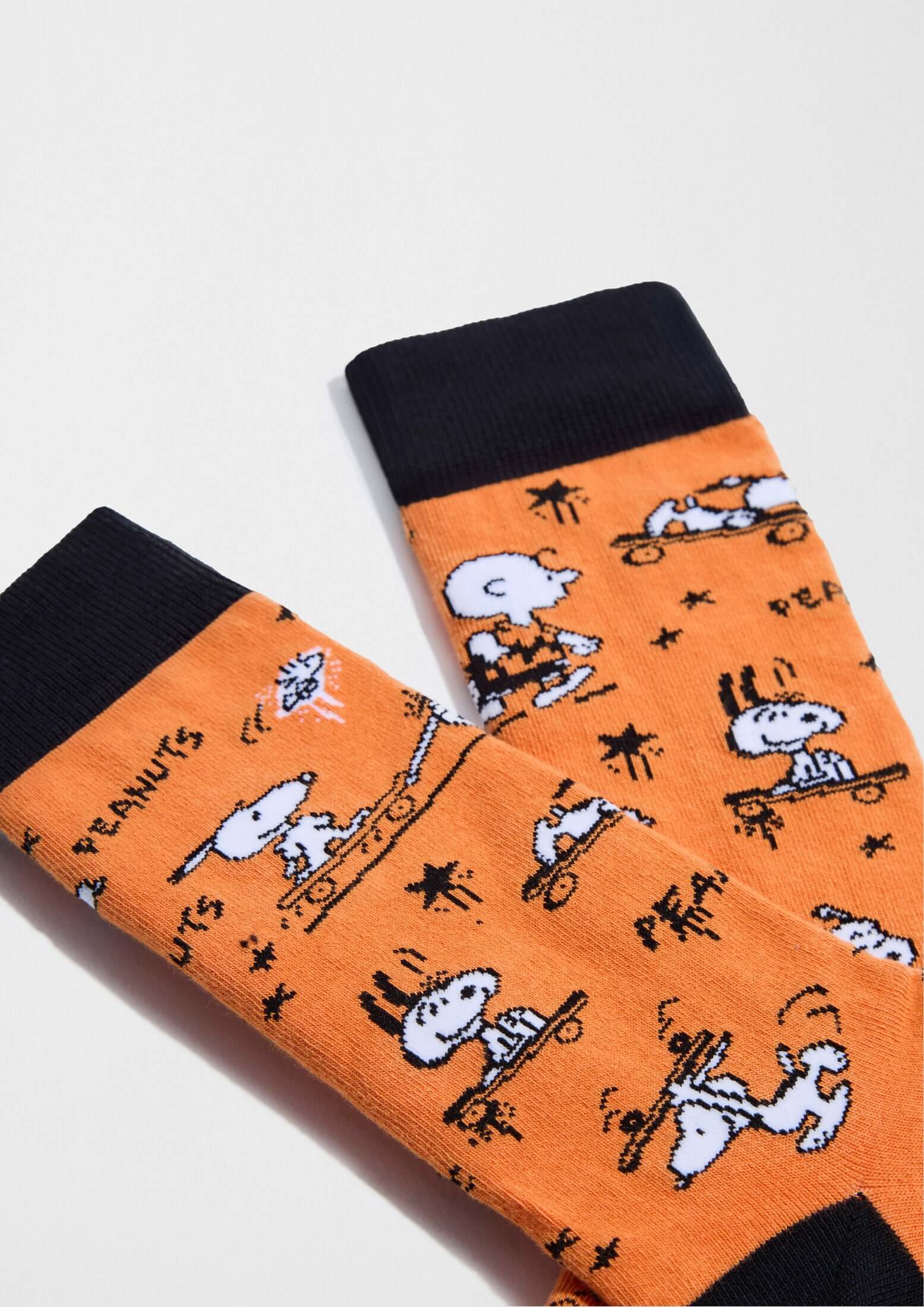 Chaussettes BeSnoopy Skate Orange