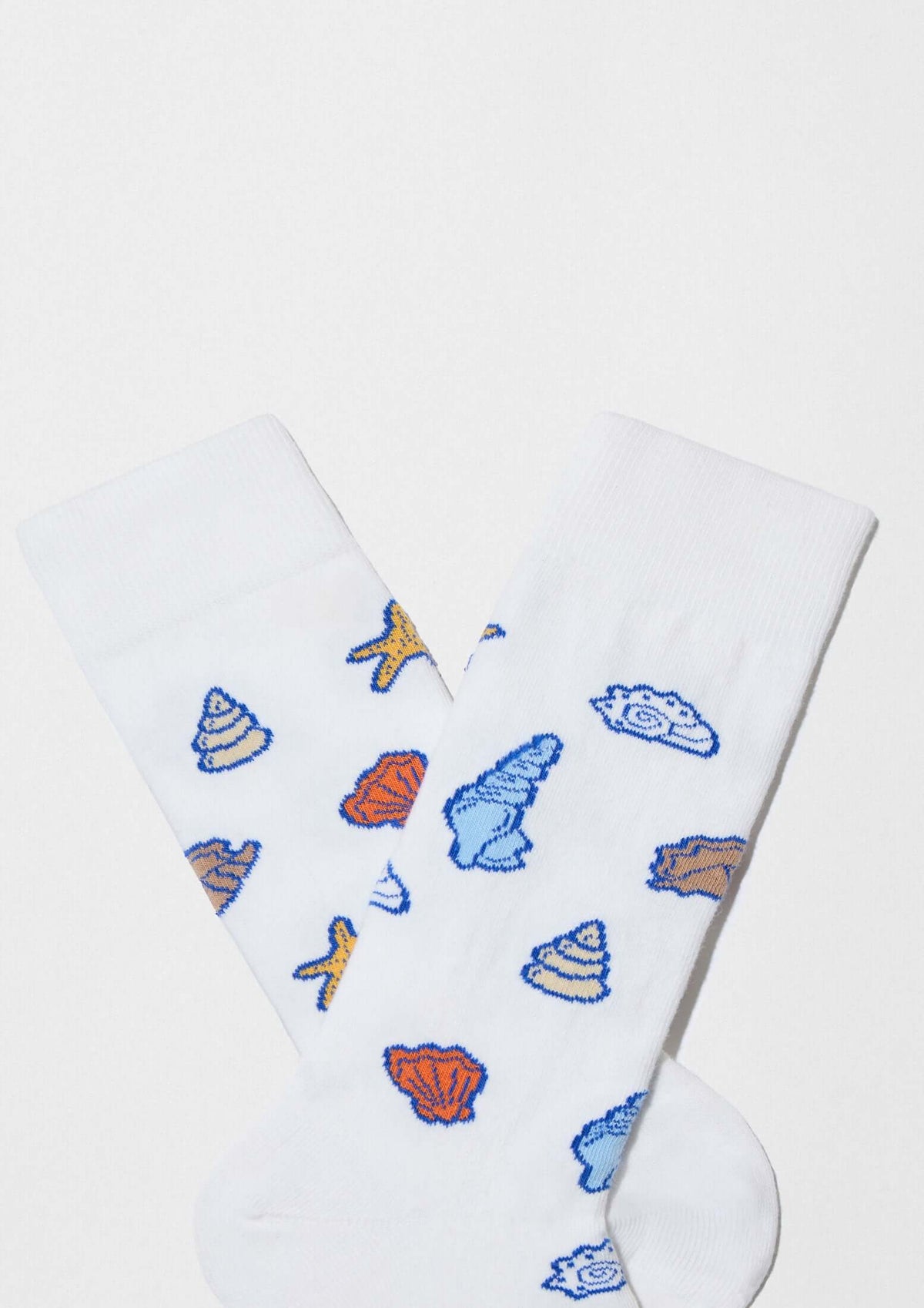 Chaussettes BeOcean Blanc Cassé
