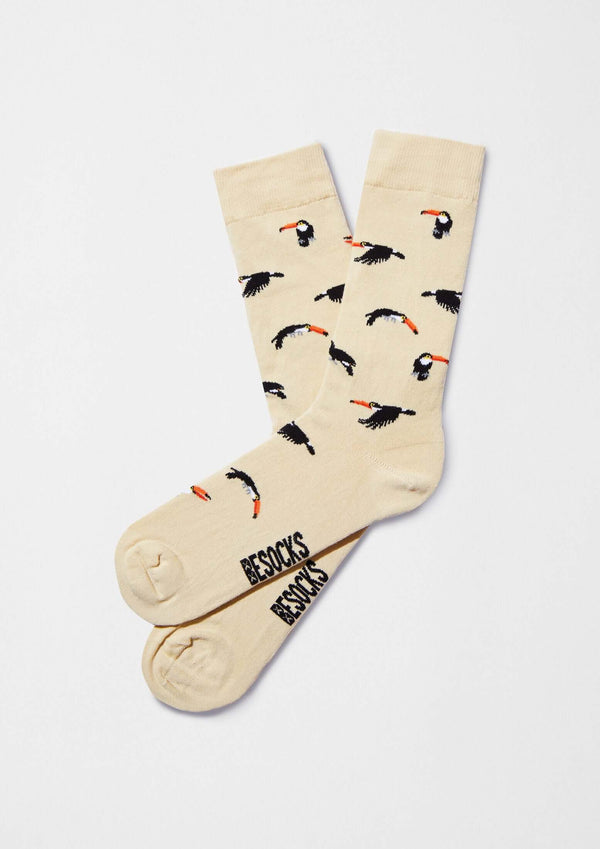 Chaussettes BeToucan Beige – Besocks