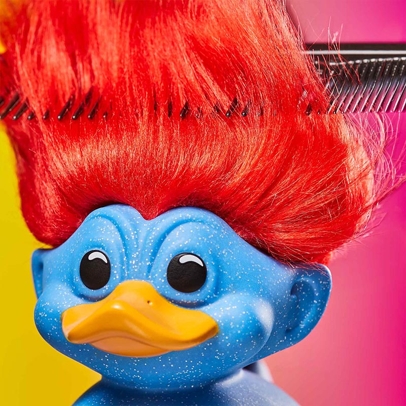 Canard Good Luck Trolls: Glitter Troll TUBBZ (First Edition) - vue 9