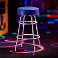 Tabouret Quarter Arcade Bleu