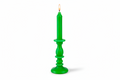 Grüne Kerzenständer-Kerze