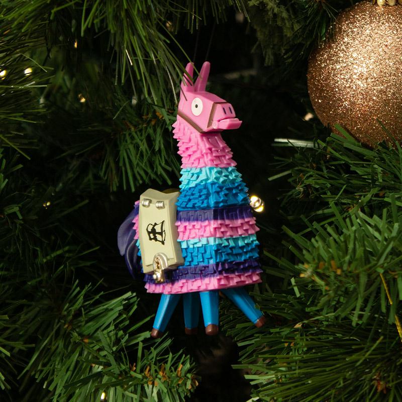 Boule de Noël Llama 3D