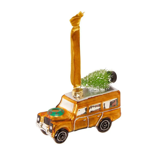 Gouden kerstbal 4x4
