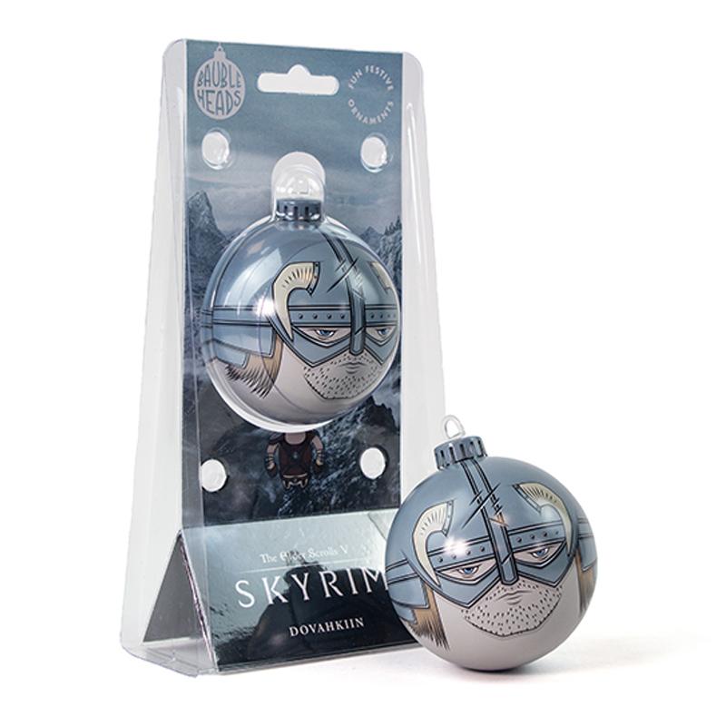 Dovahkiin Christmas ball
