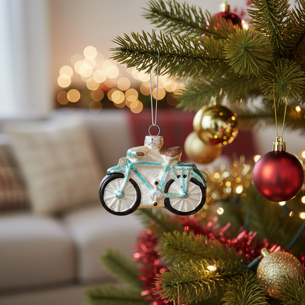 Kerstbalfiets