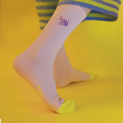 Chaussettes Brodées Seins – vue 5