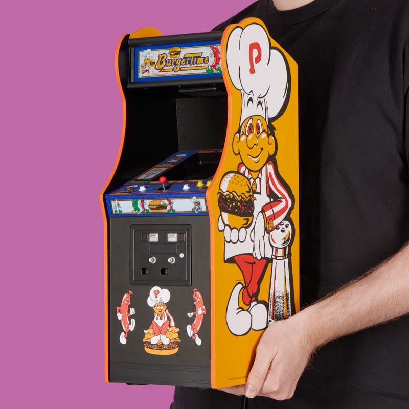Data East BurgerTime Quarter Scale Arcade Cabinet