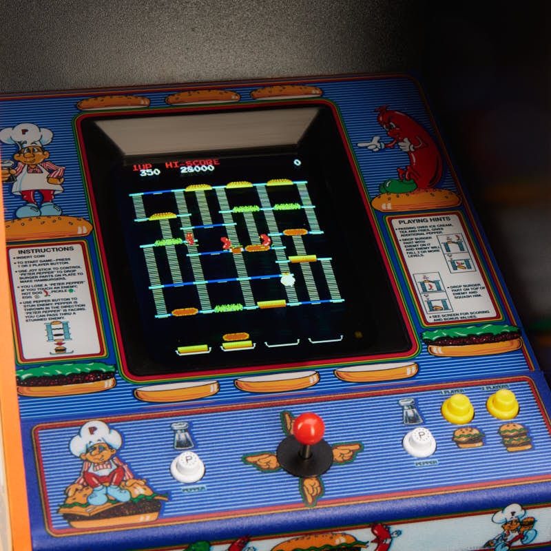 Data East BurgerTime Quarter Scale Arcade Cabinet