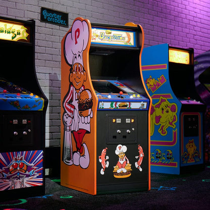 Data East BurgerTime Quarter Scale Arcade Cabinet