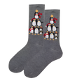 Kerstboom Pinguïn Sokken