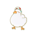 White Duck Cap Pin