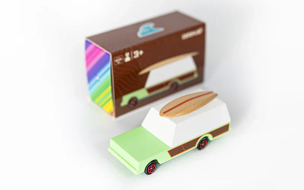Candycar World Houten Auto - Surfwagen