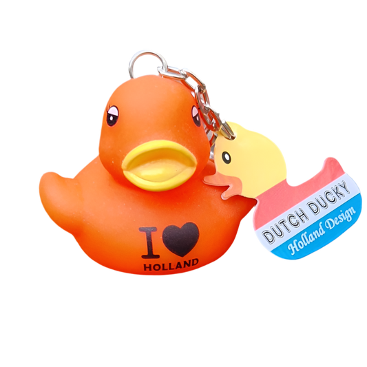 Duck Keychain I ❤️ Holland