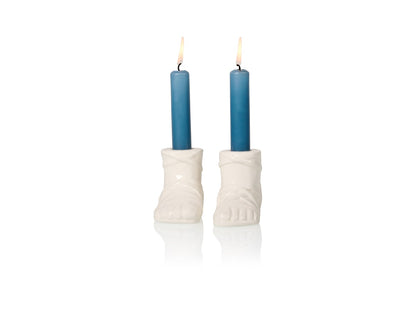 bougeoir sandale gladiateur lot de 2