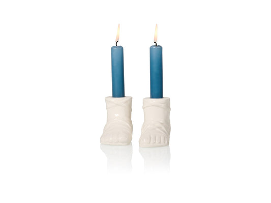 bougeoir sandale gladiateur lot de 2